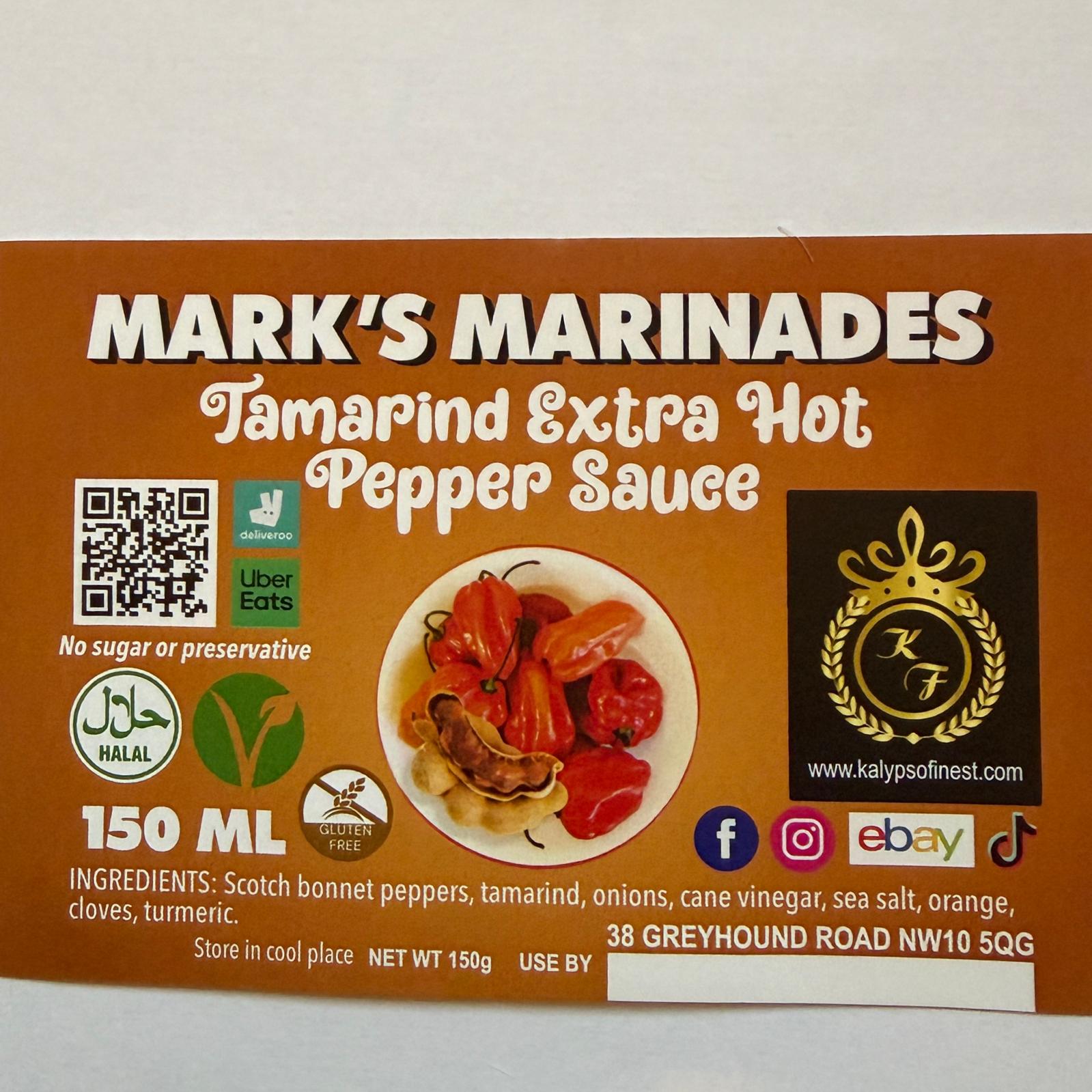 Tamarind Hot Pepper Sauce - Mark’s Marinades